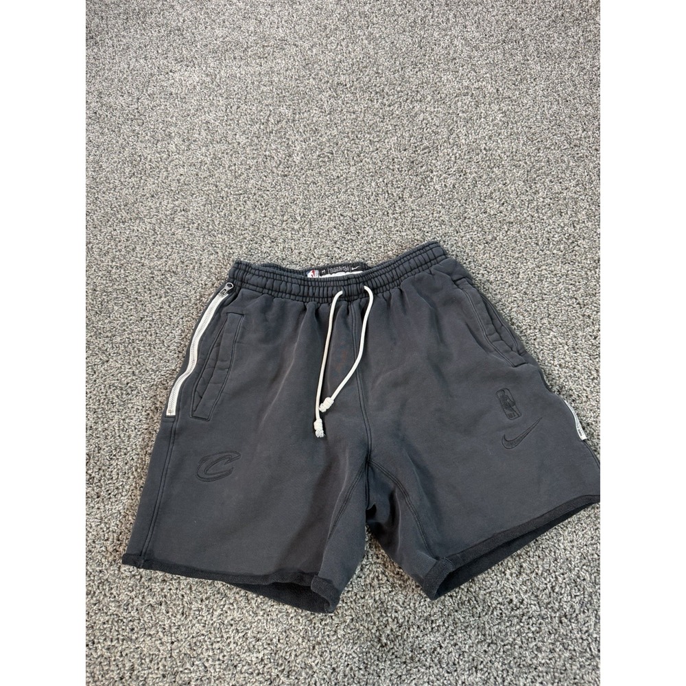 Cleveland Cavaliers Nike Standard Issue Sweat Shorts Men's Size Medium Black